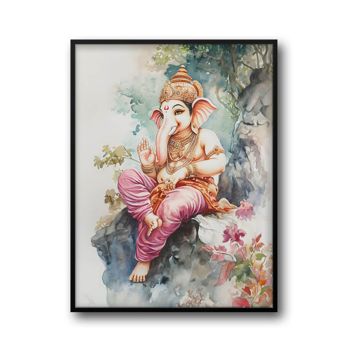 Lord Ganesh Blessing  - Vastu Painting