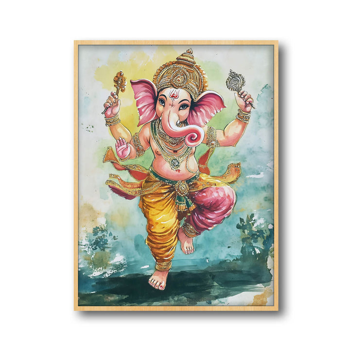 lord-ganesh-dancing-vastu-painting