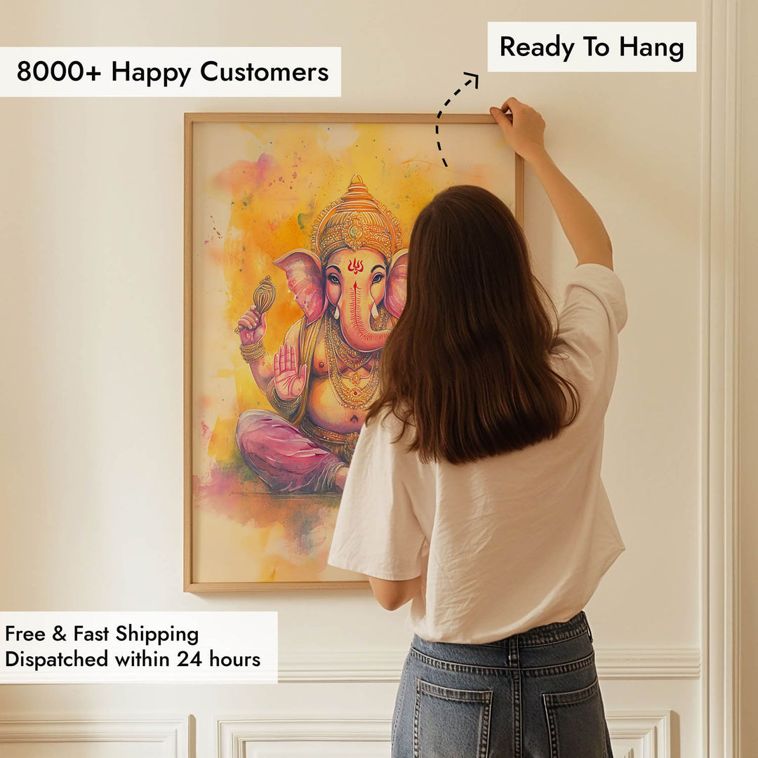 Lord Ganesha  - Vastu Painting