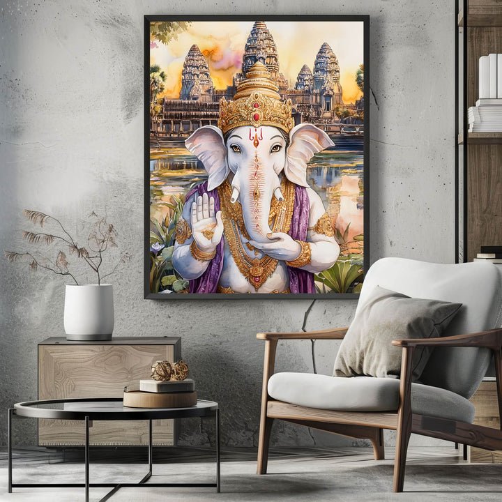 lord-ganesha-blessing-vastu-painting