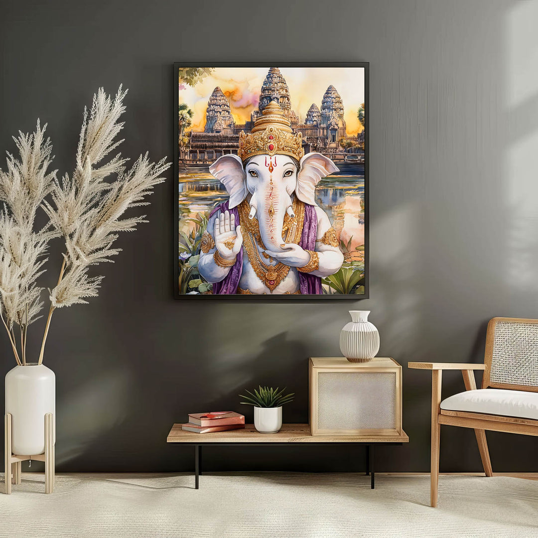 lord-ganesha-blessing-vastu-painting