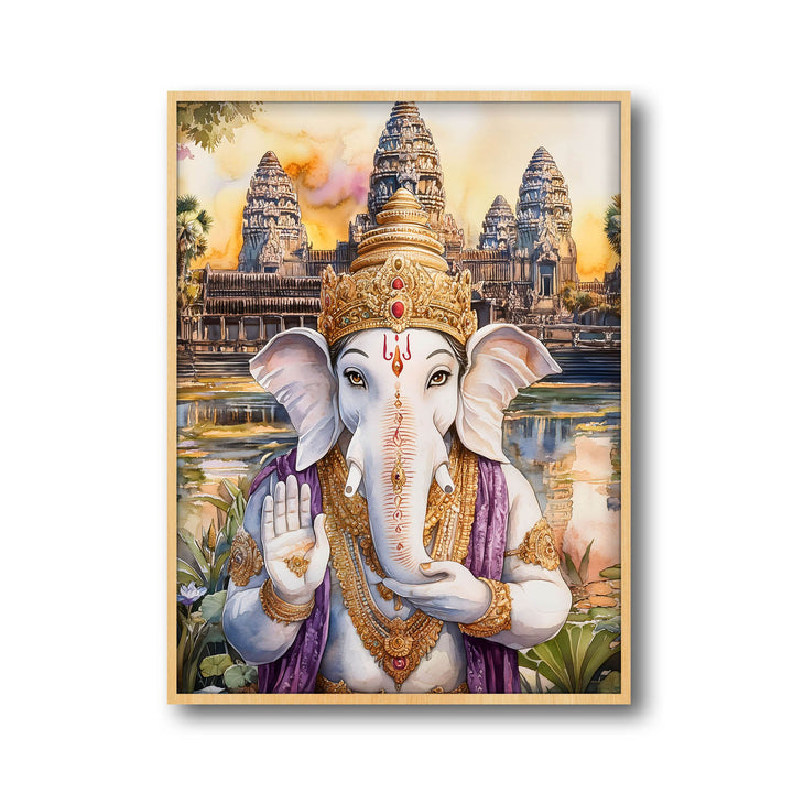 lord-ganesha-blessing-vastu-painting