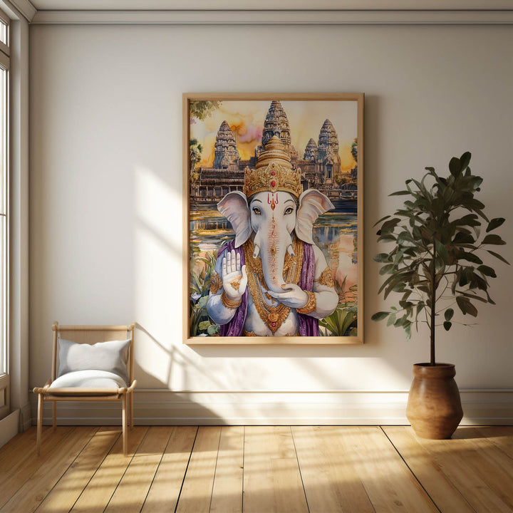 lord-ganesha-blessing-vastu-painting