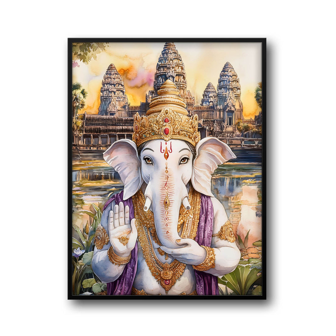 Lord Ganesha Blessing - Vastu Painting