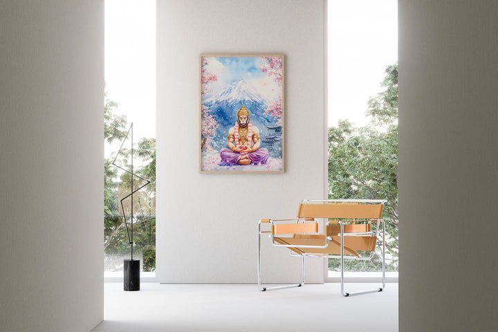 lord-hanuman-in-himalaya-vastu-painting