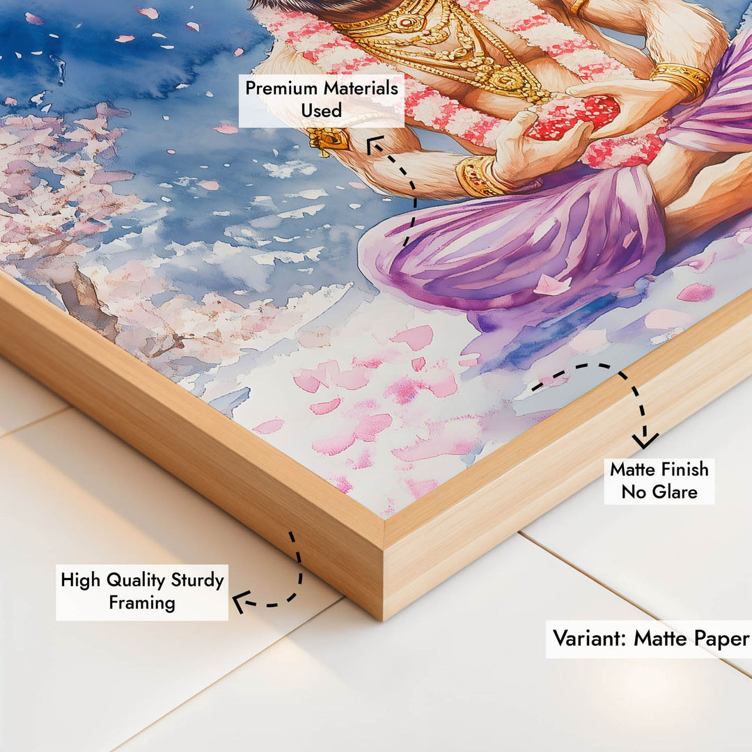 Lord Hanuman in Himalaya - Vastu Painting