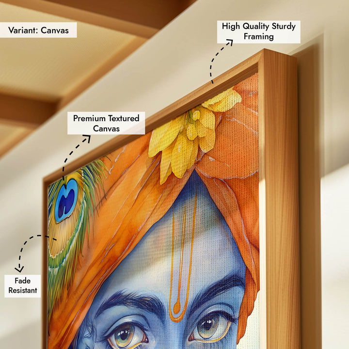 Lord Krishn - Vastu Painting