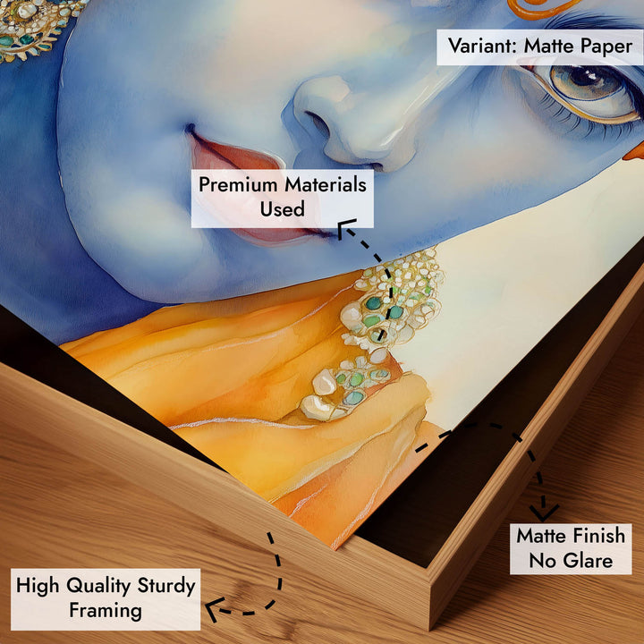 Lord Krishn - Vastu Painting