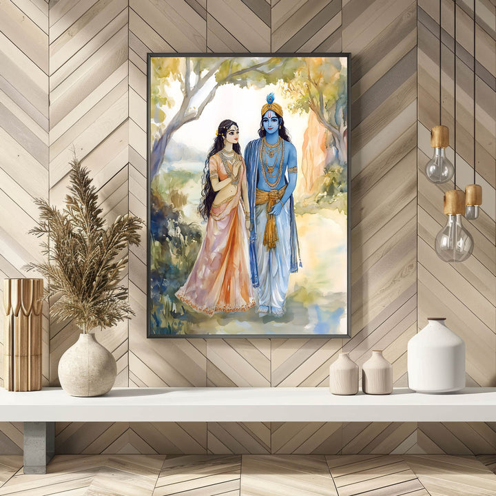 lord-krishn-goddess-radha-vastu-painting