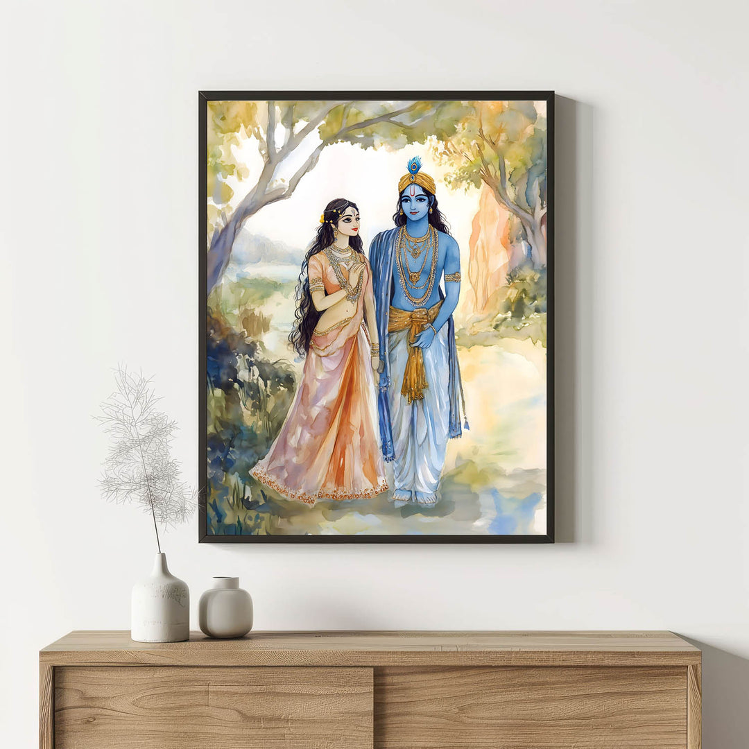 lord-krishn-goddess-radha-vastu-painting