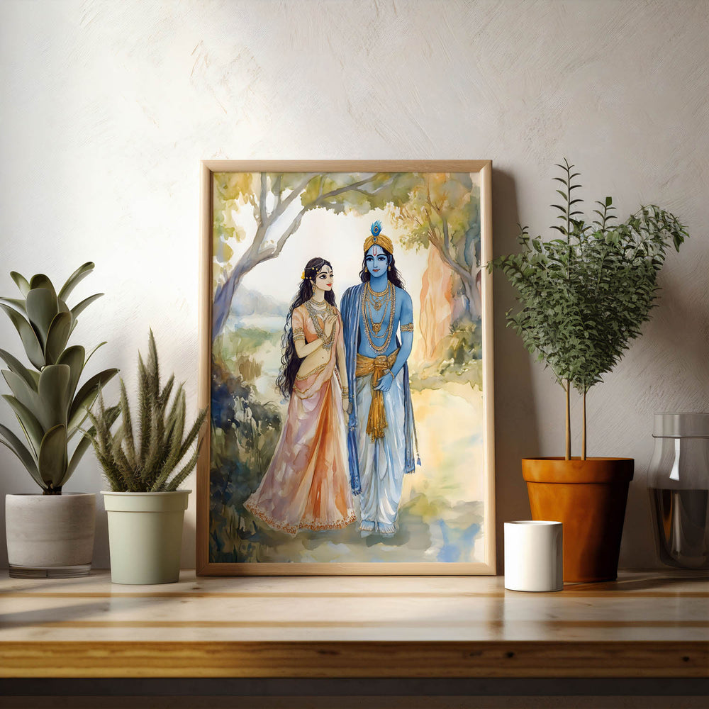 lord-krishn-goddess-radha-vastu-painting