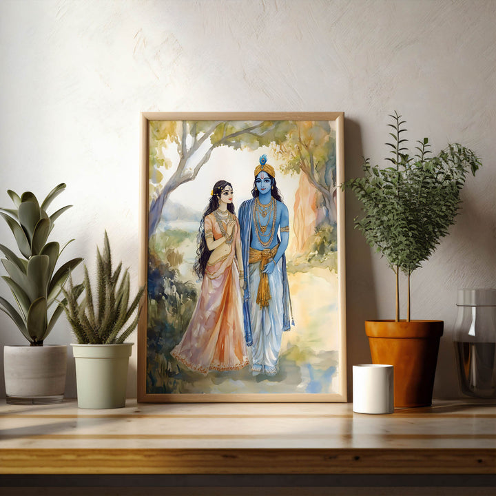 lord-krishn-goddess-radha-vastu-painting