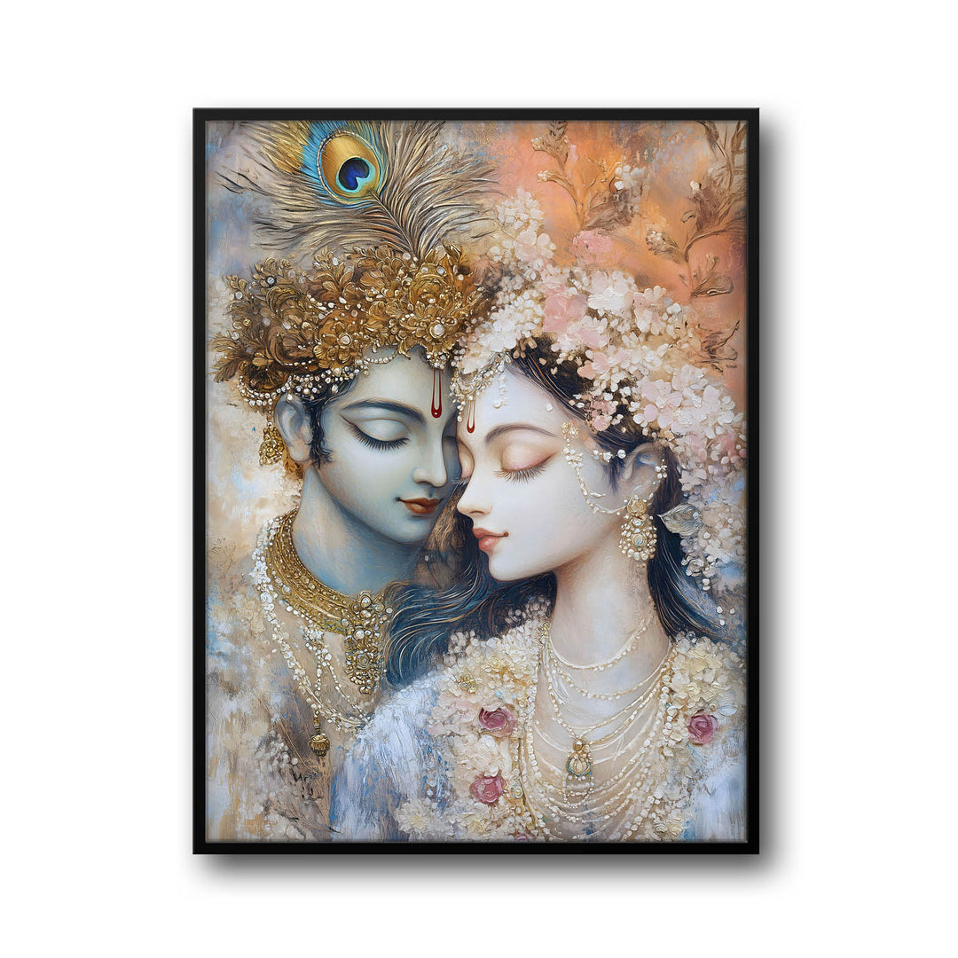 Lord Krishna & Radha - Vastu Painting