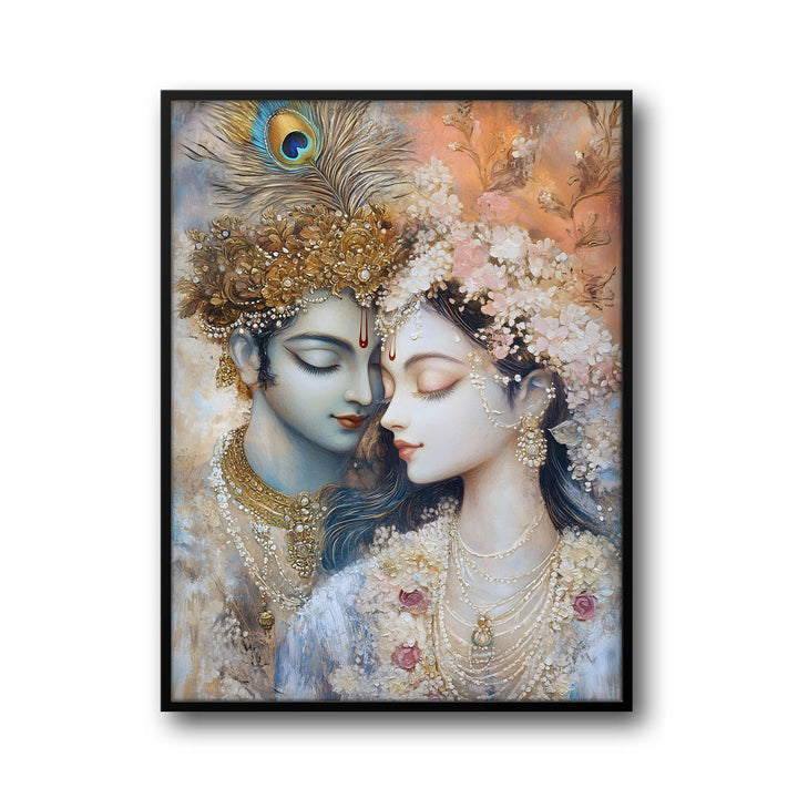 Lord Krishna & Radha - Vastu Painting