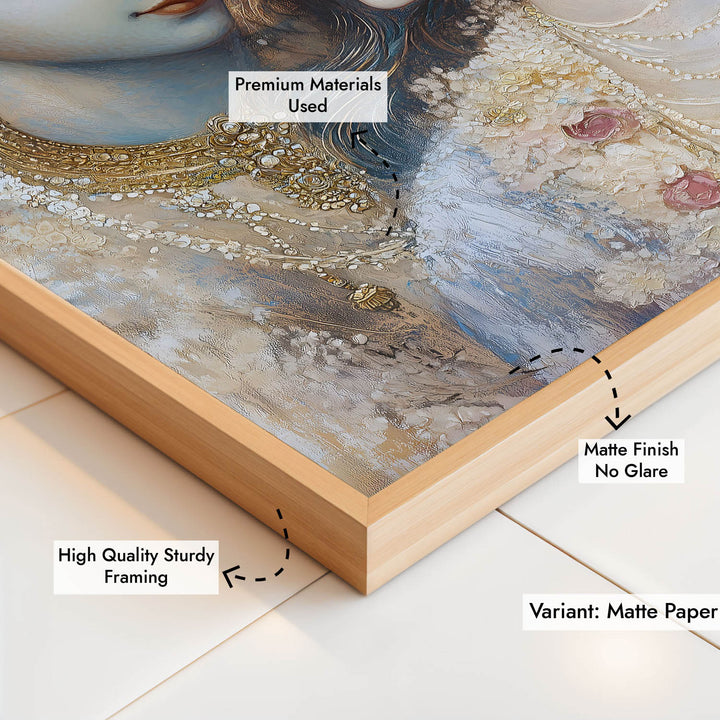 Lord Krishna & Radha - Vastu Painting