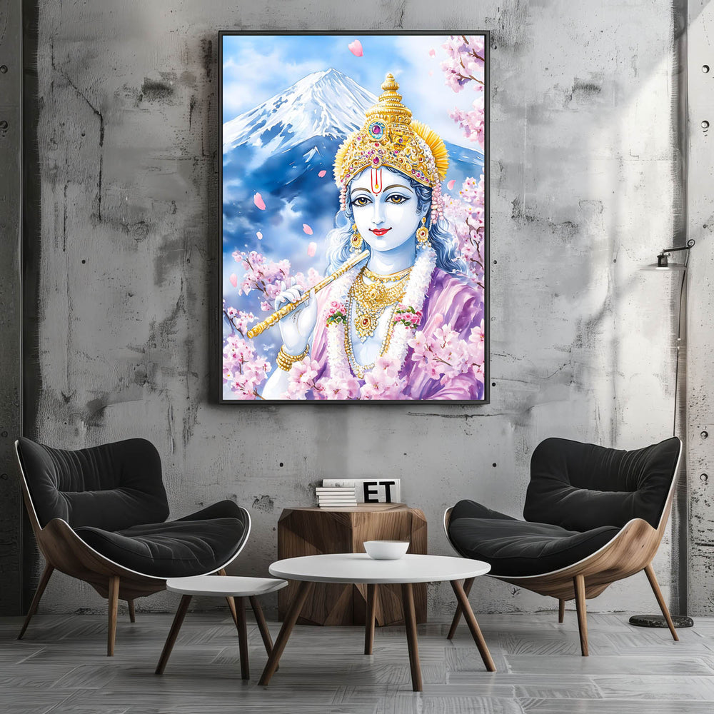 lord-krishna-in-himalaya-vastu-painting