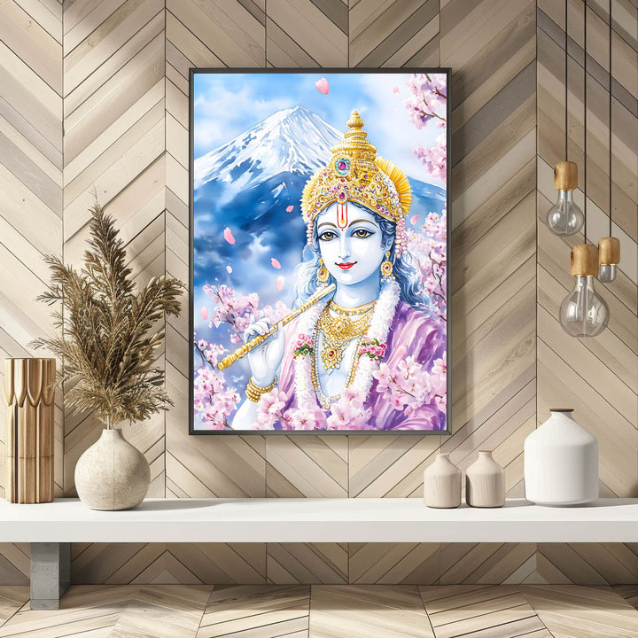 lord-krishna-in-himalaya-vastu-painting