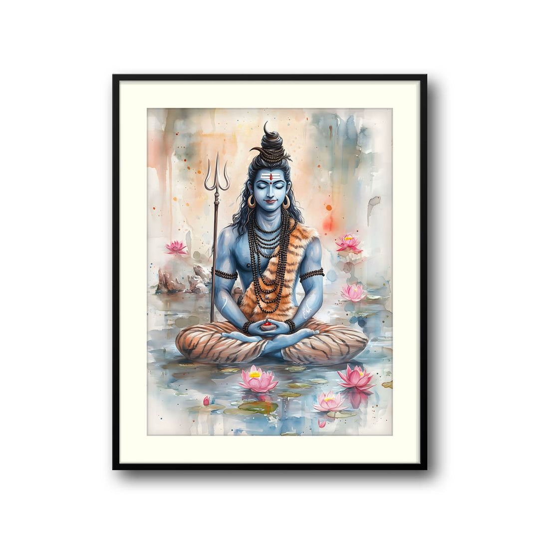 lord-shiv-meditating-vastu-painting