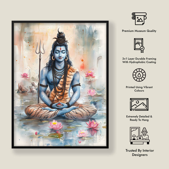 lord-shiv-meditating-vastu-painting