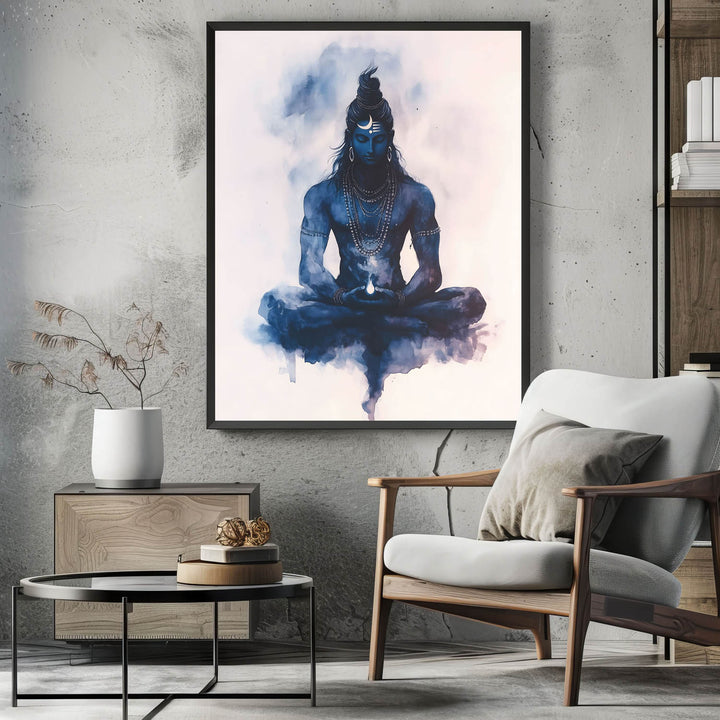 lord-shiva-meditating-vastu-painting