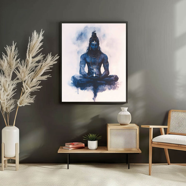 lord-shiva-meditating-vastu-painting