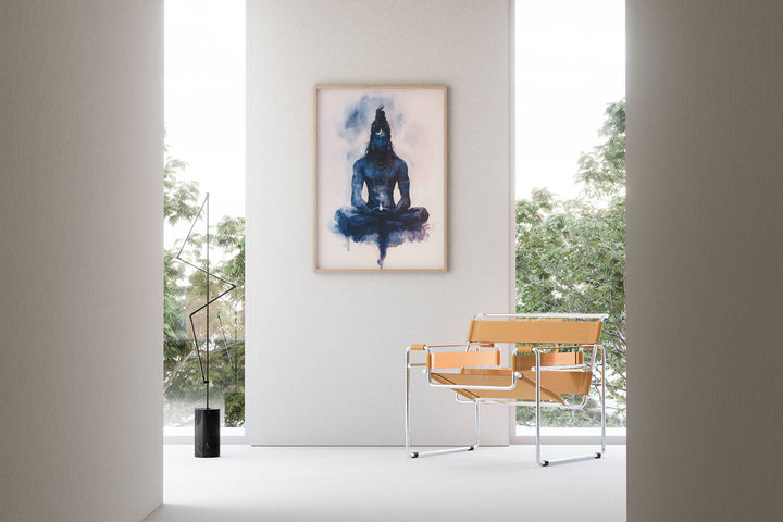 lord-shiva-meditating-vastu-painting
