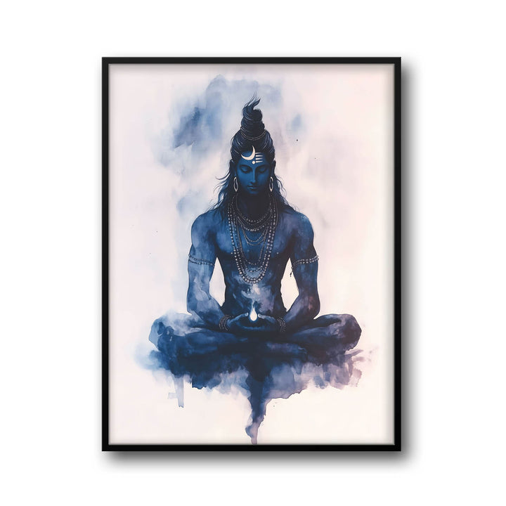 Lord Shiva Meditating - Vastu Painting