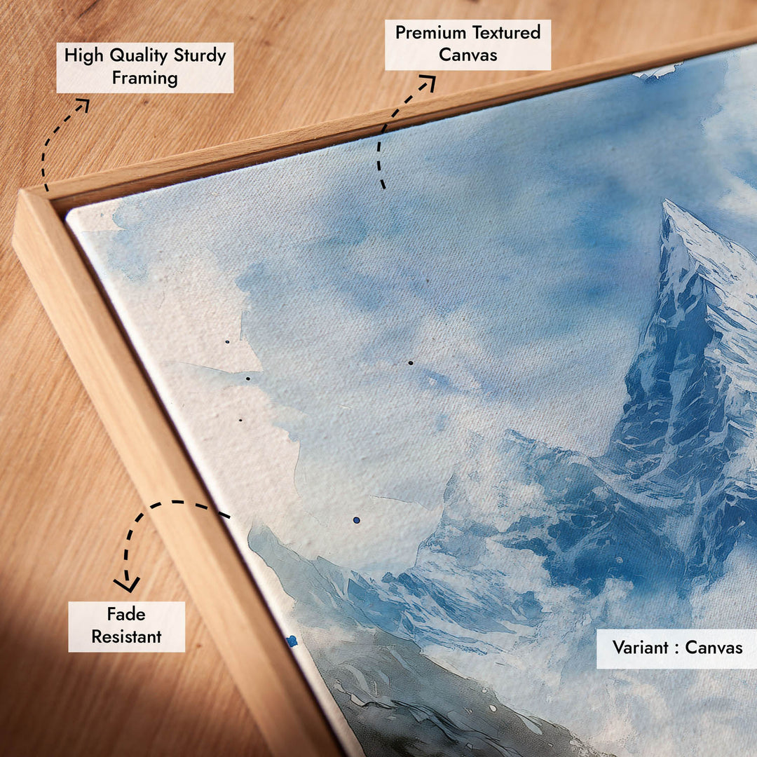 Lord Shiva in Himalaya - Vastu Painting
