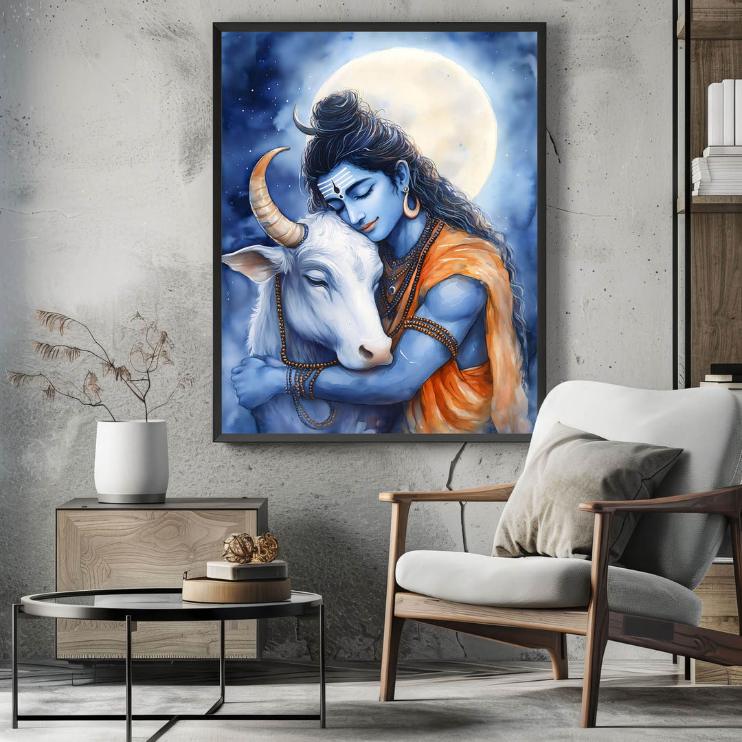 lord-shiva-with-nandi-vastu-painting