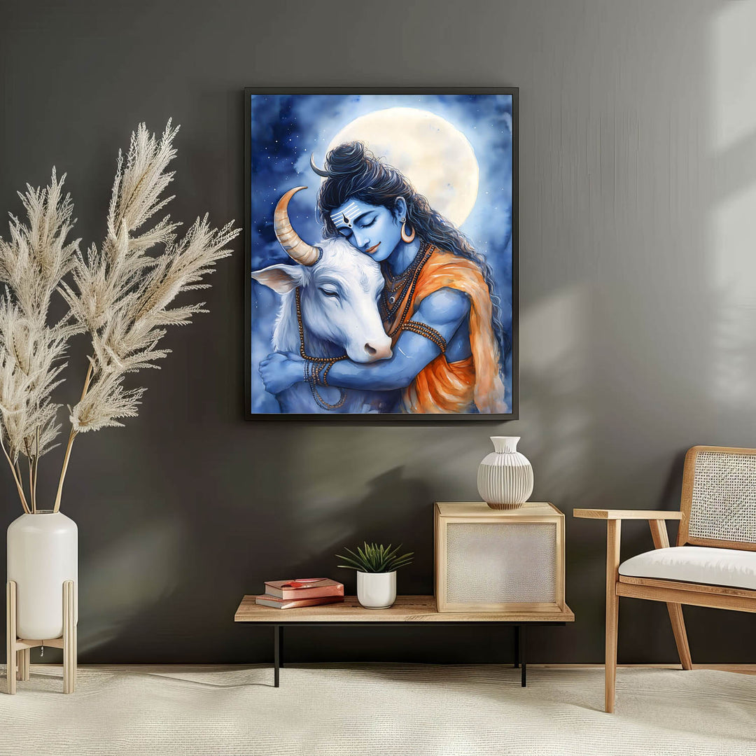 lord-shiva-with-nandi-vastu-painting