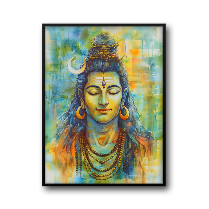 Lord Shiv in Dhyan - Vastu Painting