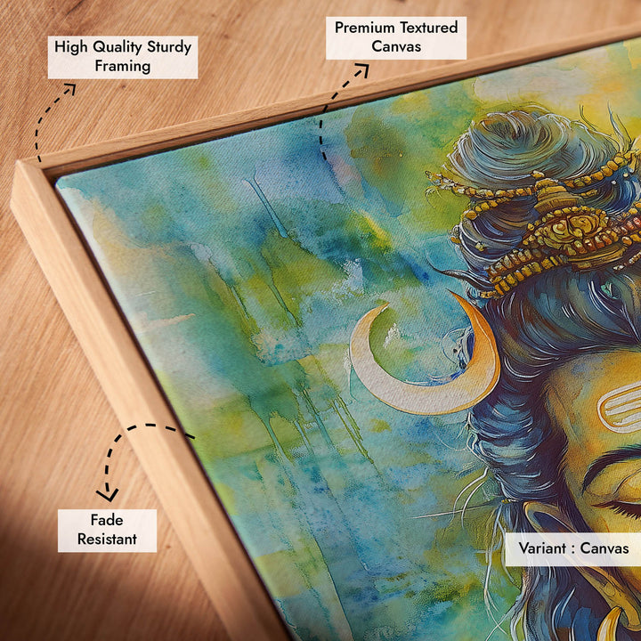 Lord Shiv in Dhyan - Vastu Painting