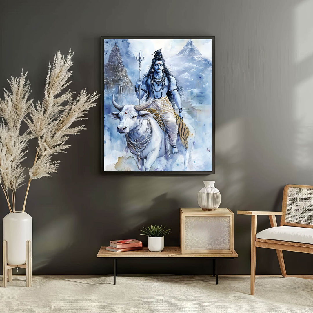 lord-shiv-on-nandi-vastu-painting