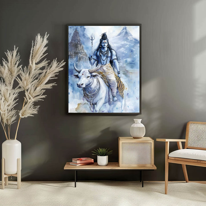 lord-shiv-on-nandi-vastu-painting