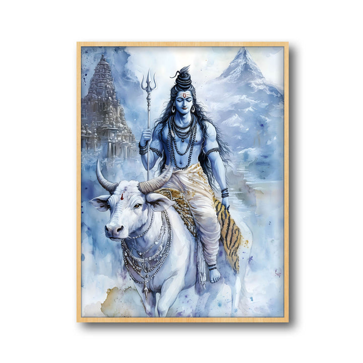 lord-shiv-on-nandi-vastu-painting
