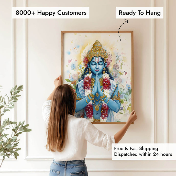 Lord Vishnu - Vastu Painting