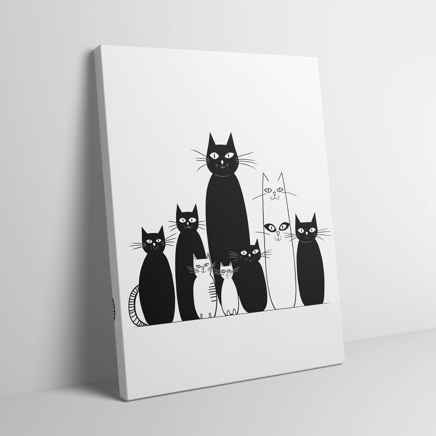 black-and-white-cats
