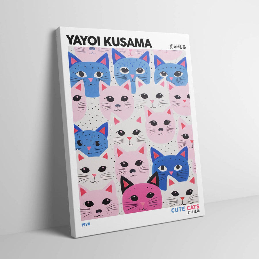 cute-cats-yayoi-kusama