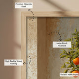 On wall
