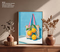Lemon Still Life - Tote Bag