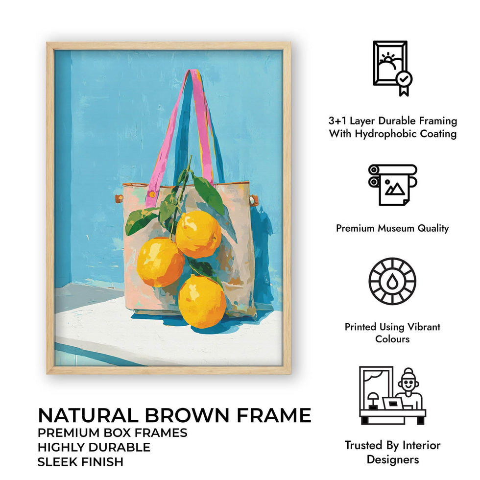 Lemon Still Life - Tote Bag