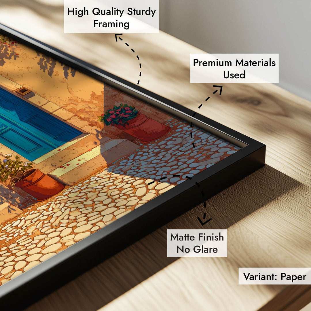 Mediterranean Blue Doors