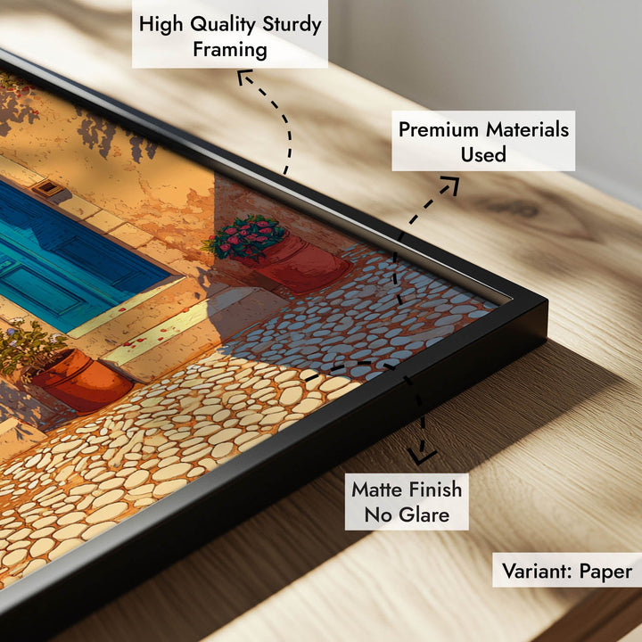 Mediterranean Blue Doors