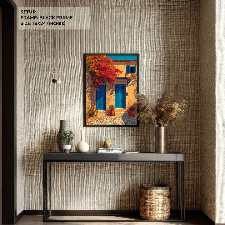 Mediterranean Blue Doors