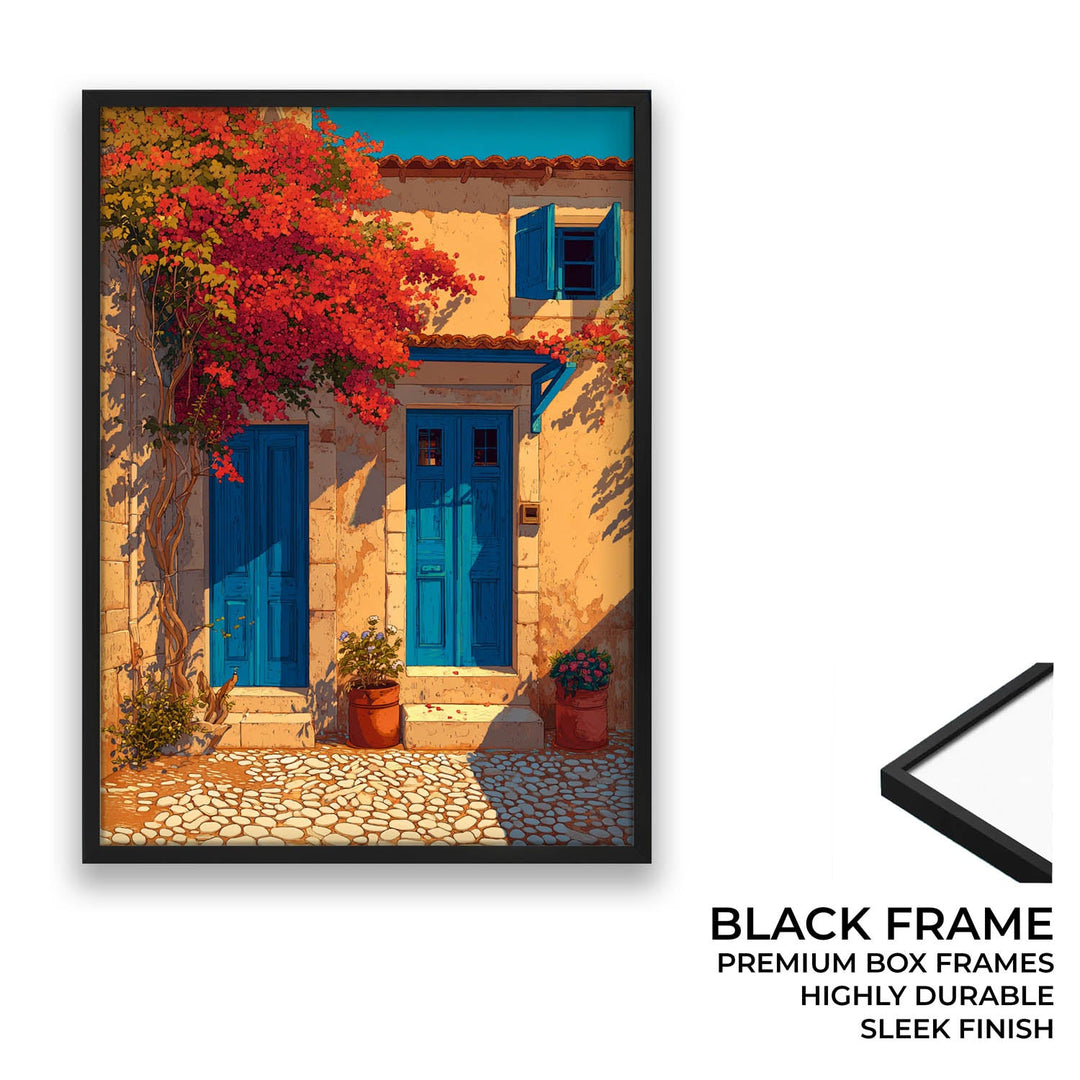 Mediterranean Blue Doors