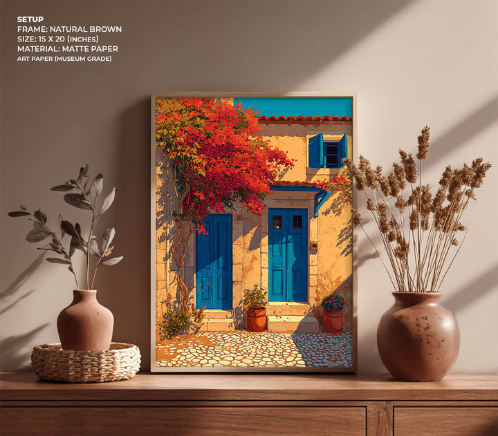 Mediterranean Blue Doors