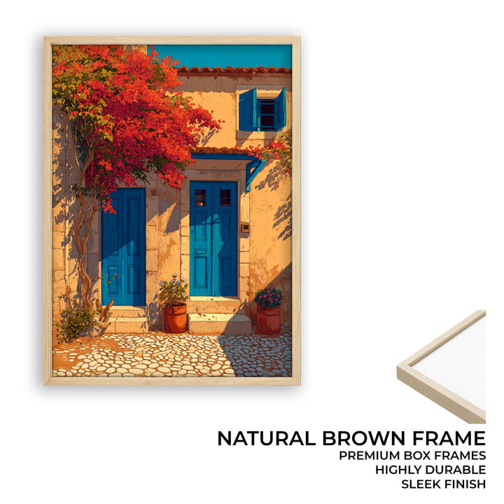 Mediterranean Blue Doors