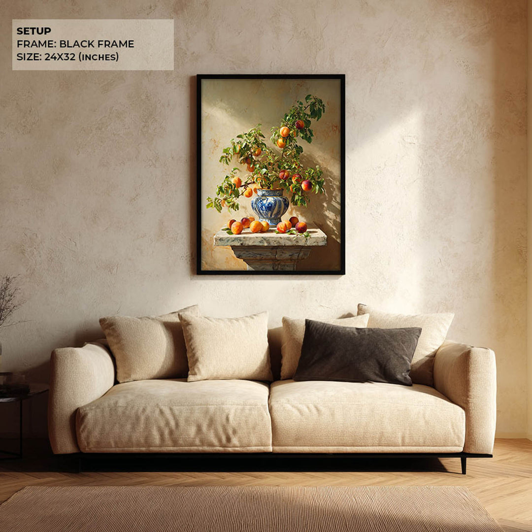 Still Life Fruit Vase