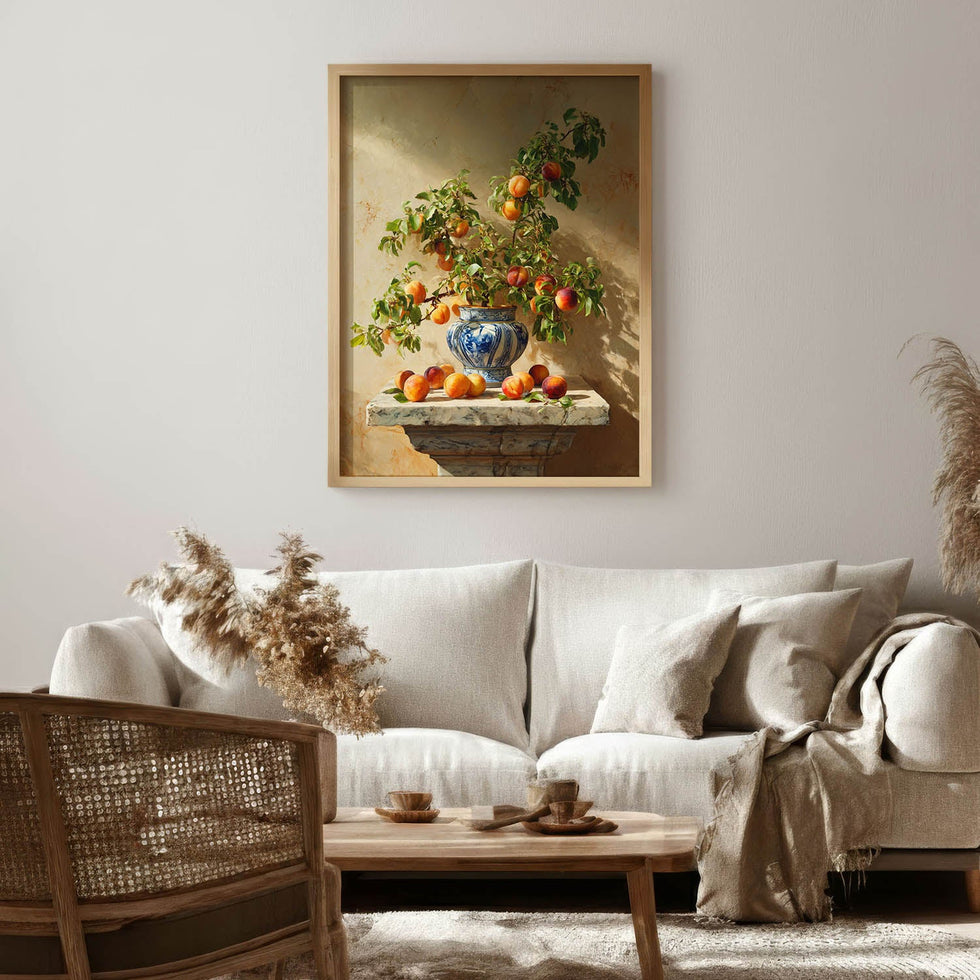 Still Life Fruit Vase