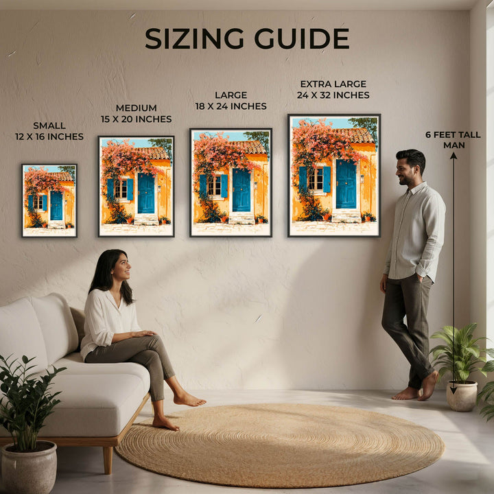 Sunlit Mediterranean Street